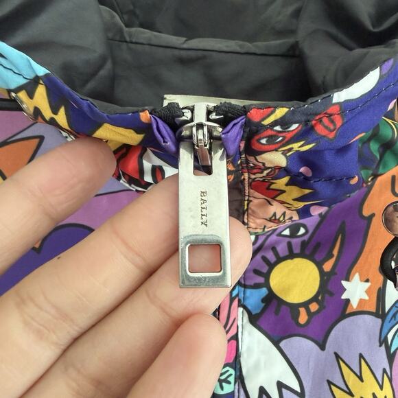 Bally X Swizz Beatz Jacket Large Street Pop Art Ricardo Cavolo Hypebeast Limited - Picture 7 of 16